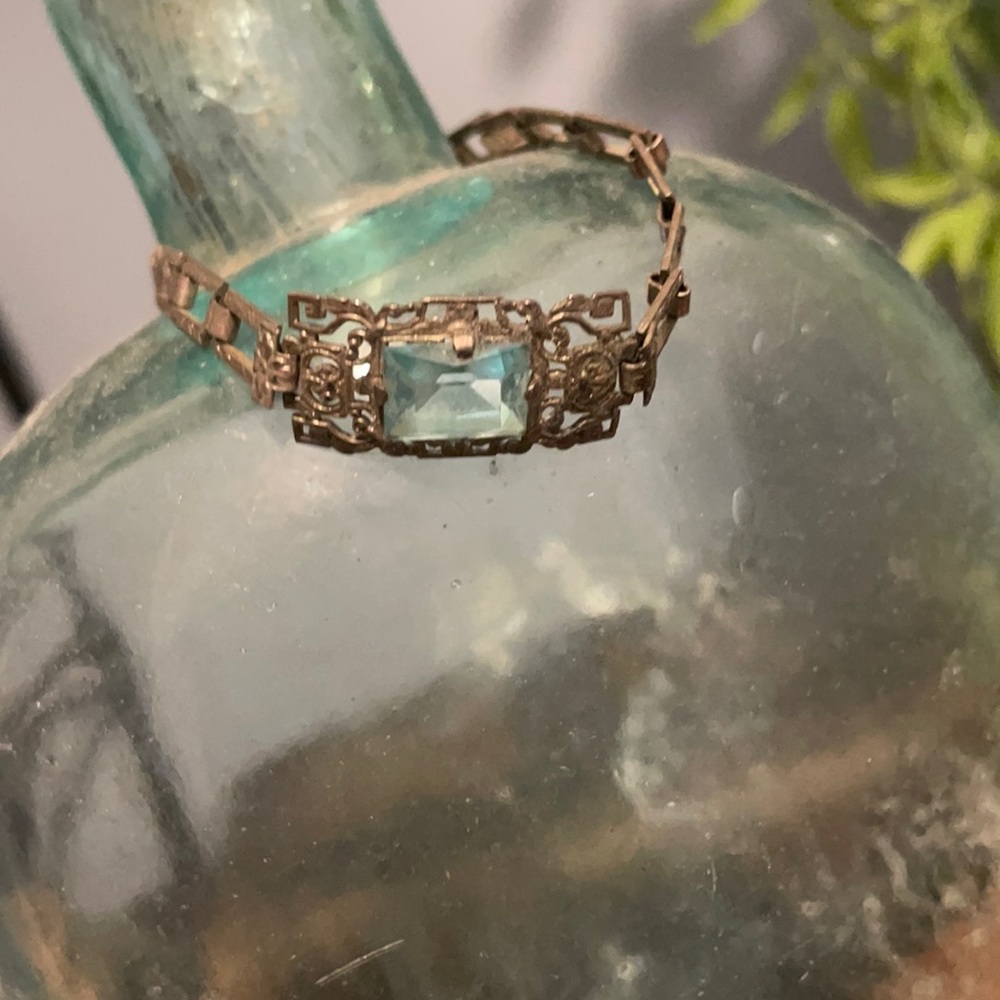 Vintage blue bracelet